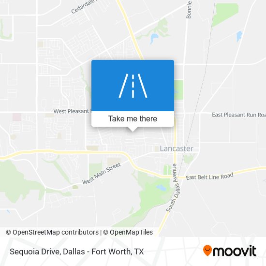 Sequoia Drive map