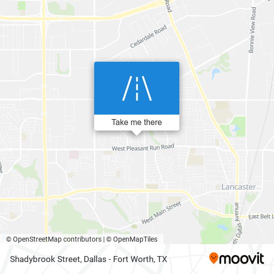 Mapa de Shadybrook Street