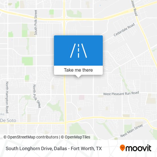 Mapa de South Longhorn Drive