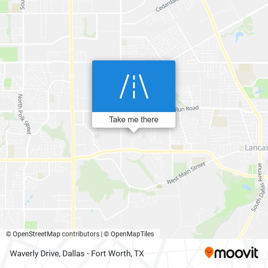 Mapa de Waverly Drive
