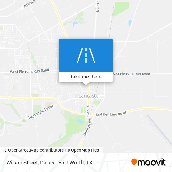 Mapa de Wilson Street