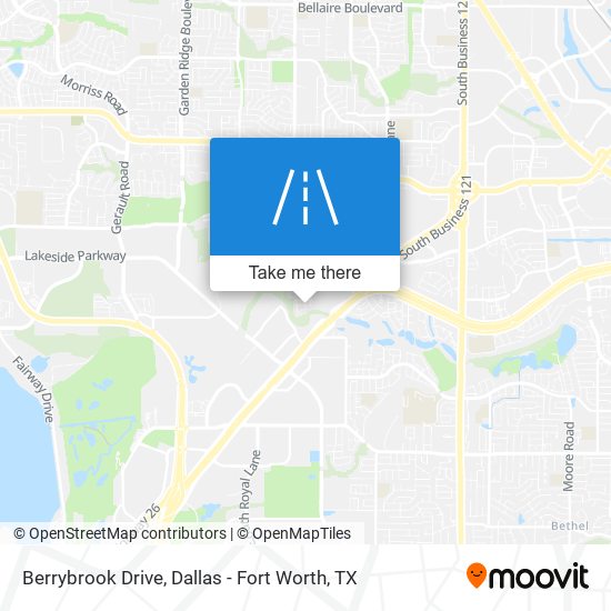 Berrybrook Drive map