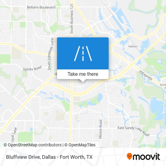 Bluffview Drive map