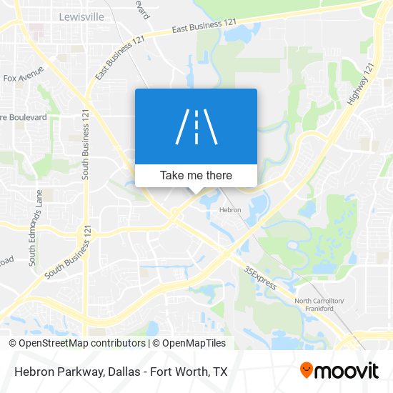 Hebron Parkway map