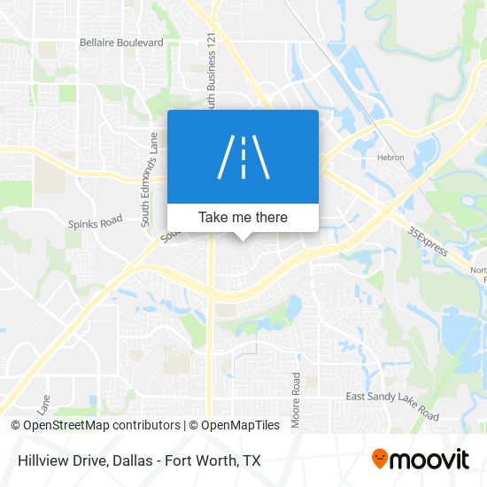 Hillview Drive map
