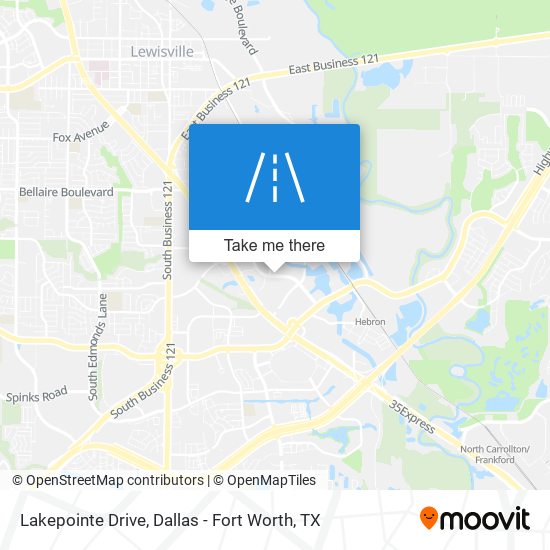 Lakepointe Drive map