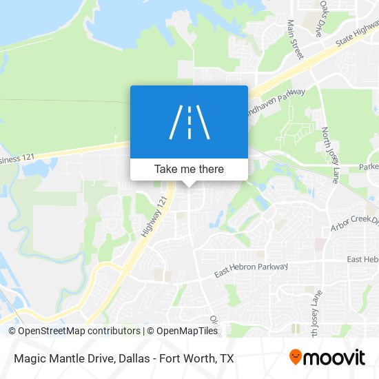 Magic Mantle Drive map