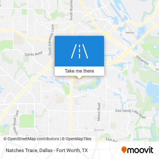 Natches Trace map