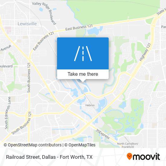 Mapa de Railroad Street