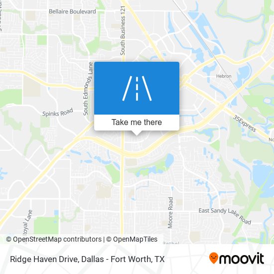 Ridge Haven Drive map
