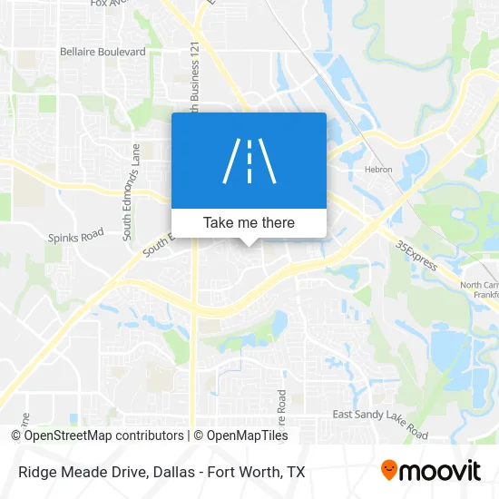 Ridge Meade Drive map