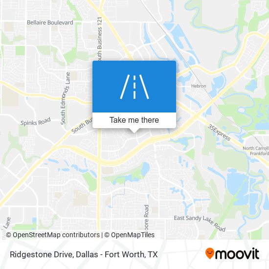 Ridgestone Drive map