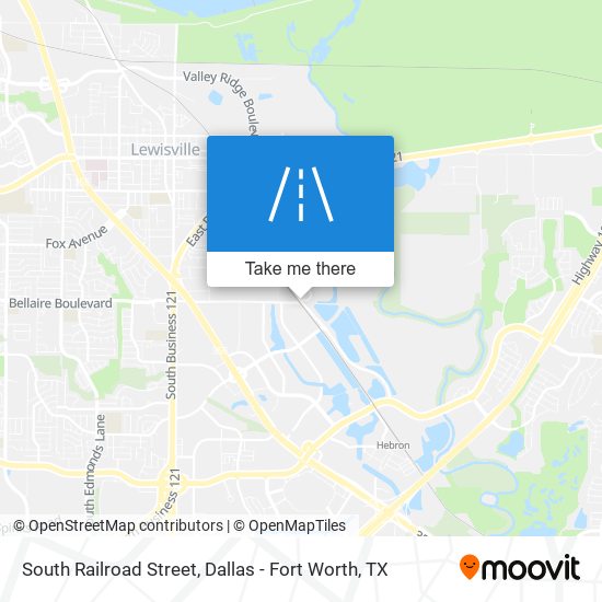 Mapa de South Railroad Street
