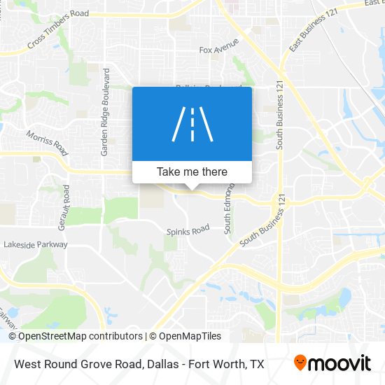 Mapa de West Round Grove Road