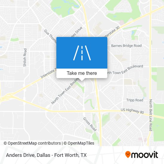 Anders Drive map