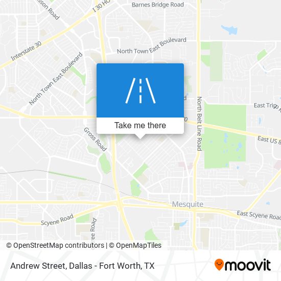 Andrew Street map