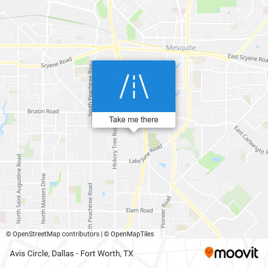 Avis Circle map
