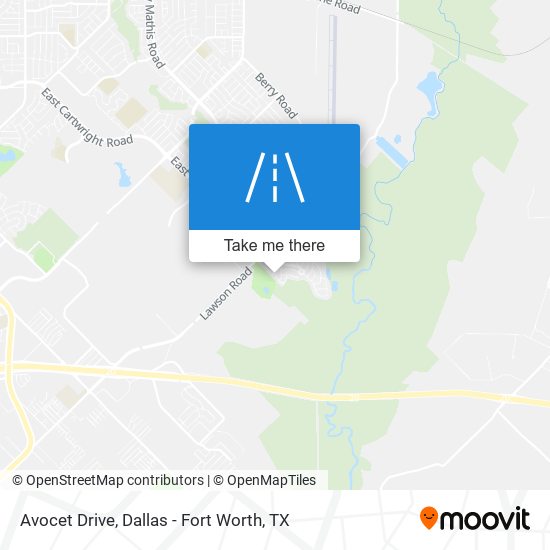 Mapa de Avocet Drive