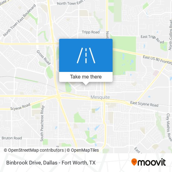 Binbrook Drive map