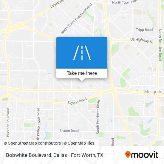 Mapa de Bobwhite Boulevard