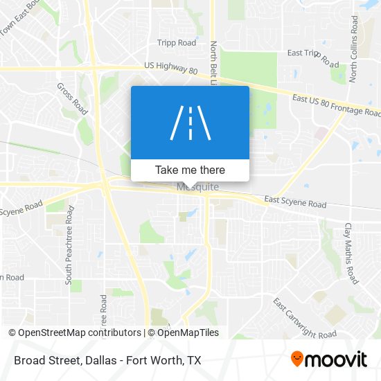 Broad Street map