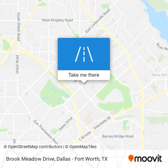 Brook Meadow Drive map