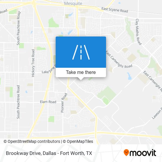 Brookway Drive map