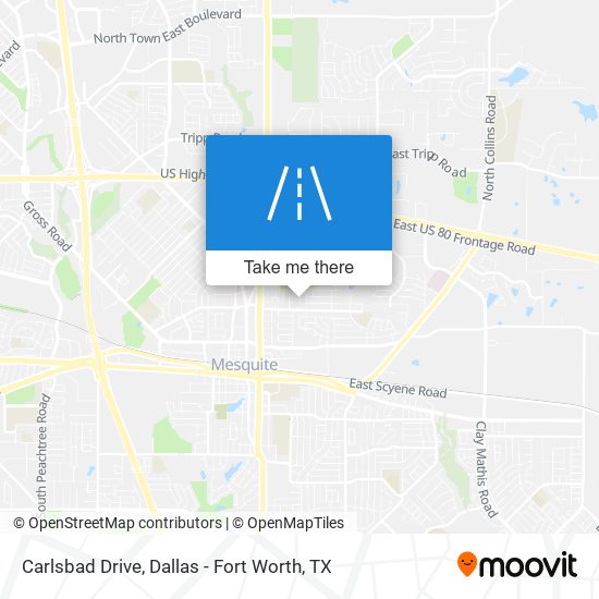 Carlsbad Drive map