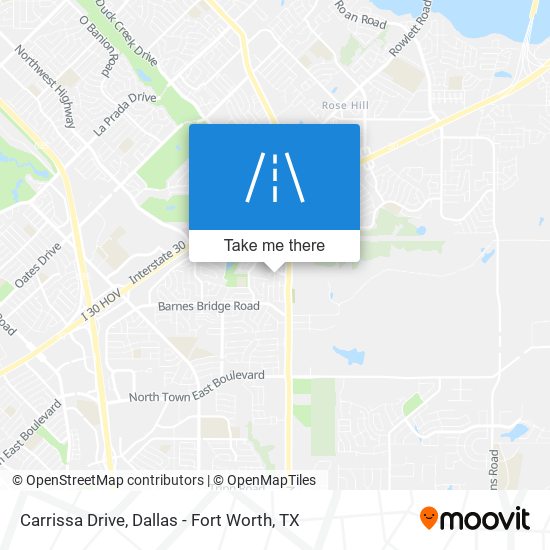 Carrissa Drive map