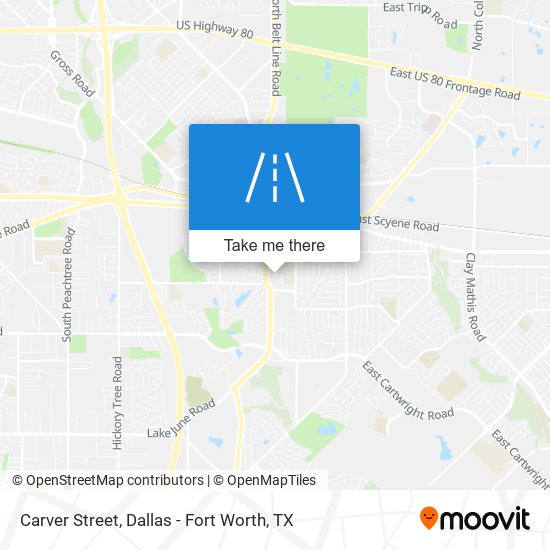 Carver Street map