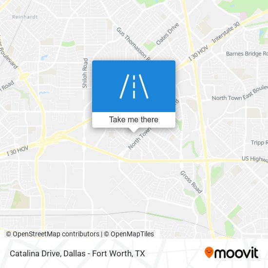 Mapa de Catalina Drive