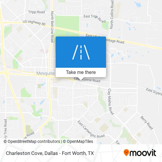 Charleston Cove map