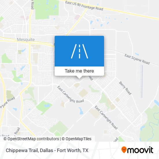 Chippewa Trail map