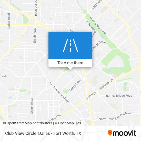 Mapa de Club View Circle