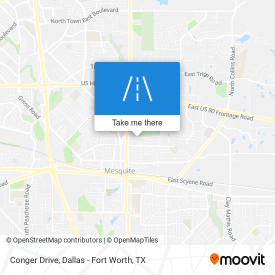 Mapa de Conger Drive