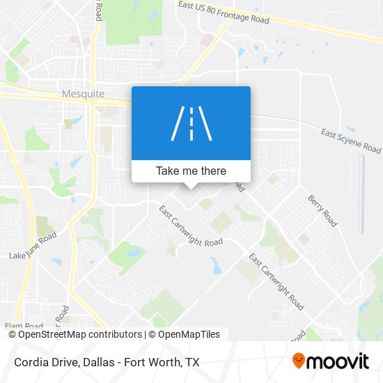 Mapa de Cordia Drive
