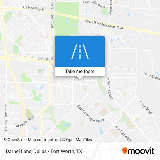 Mapa de Darnel Lane