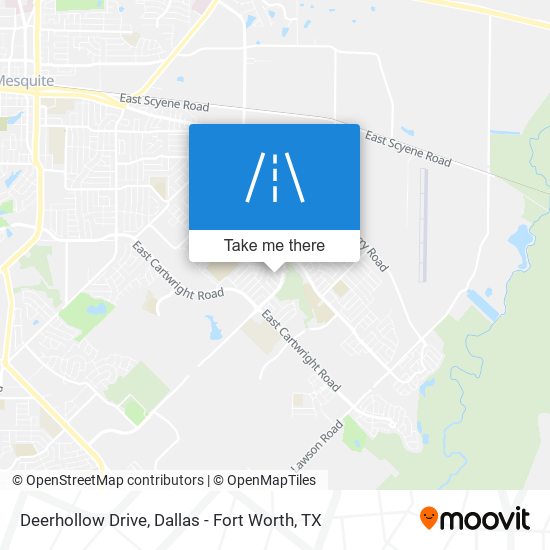 Deerhollow Drive map