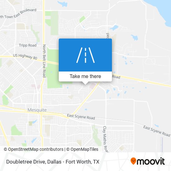 Mapa de Doubletree Drive