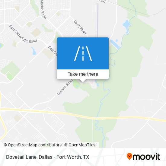 Mapa de Dovetail Lane