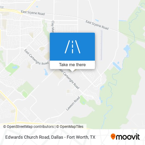 Mapa de Edwards Church Road