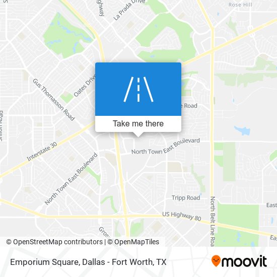 Mapa de Emporium Square