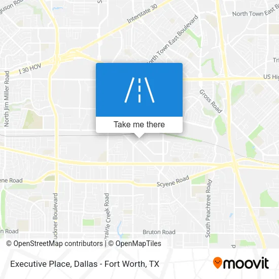 Executive Place map