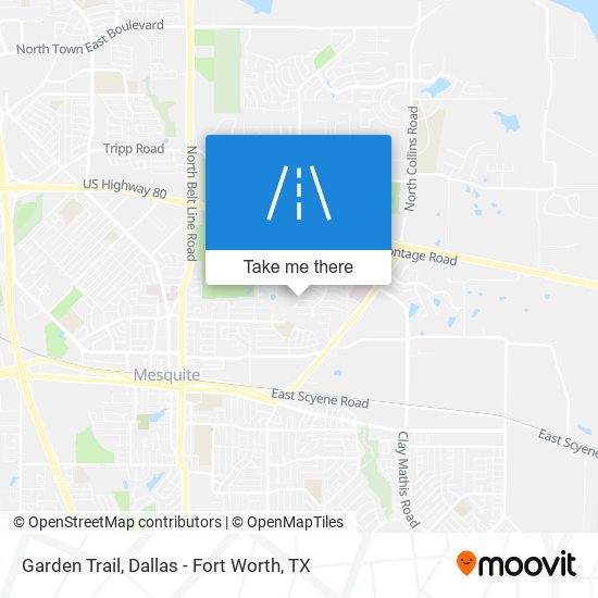 Garden Trail map