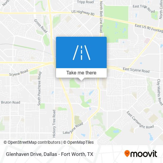 Mapa de Glenhaven Drive