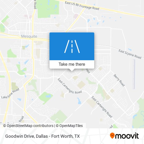 Mapa de Goodwin Drive