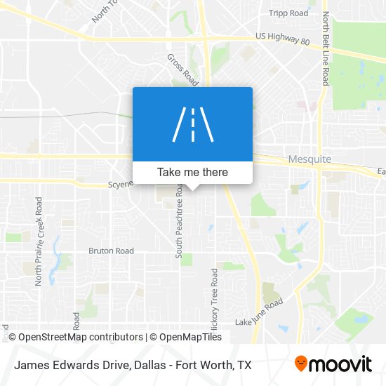 James Edwards Drive map