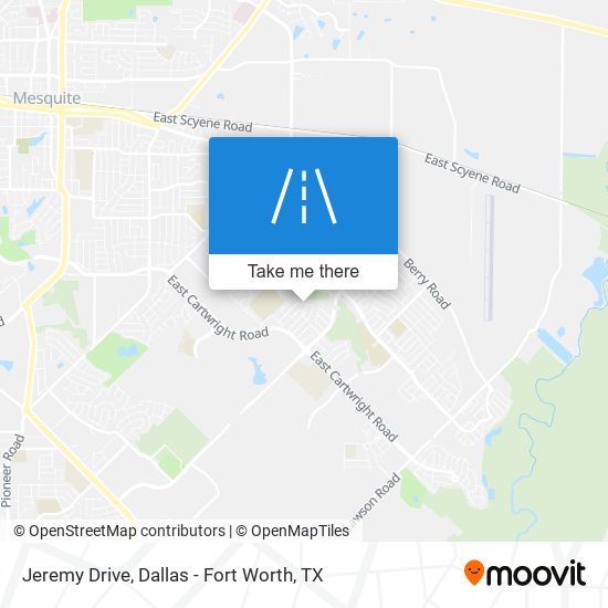 Jeremy Drive map