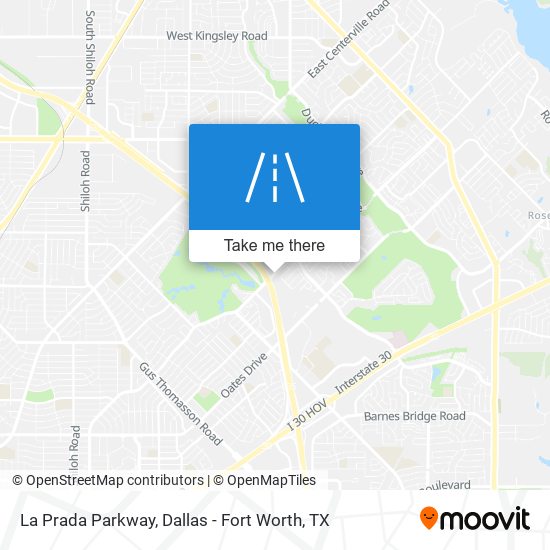 La Prada Parkway map