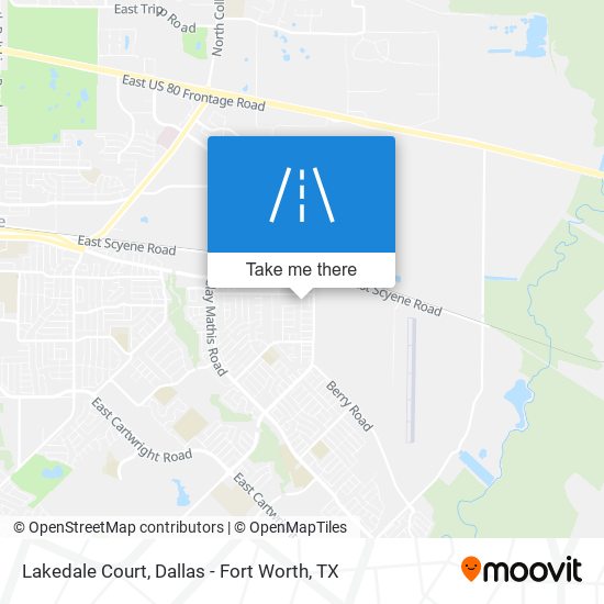 Mapa de Lakedale Court